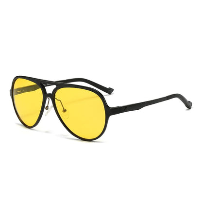Alloy Night Driving Aviator Sunglasses