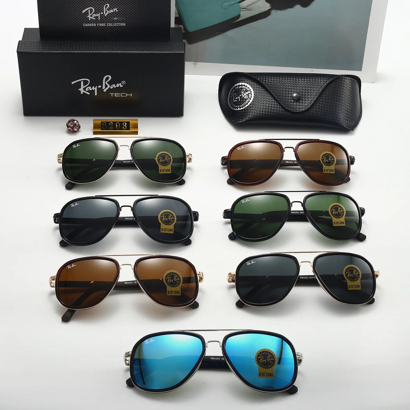 Fashion hot 7 color sunglasses 091208