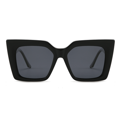 Dollger Elegant Classic Oversized Square Cat Eye Sunglasses