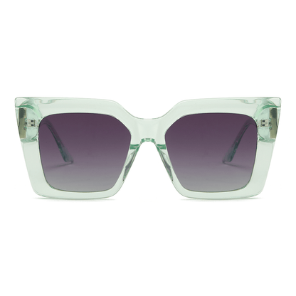 Dollger Elegant Classic Oversized Square Cat Eye Sunglasses