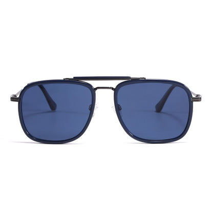 Dollger Square Aviator Black Sunglasses