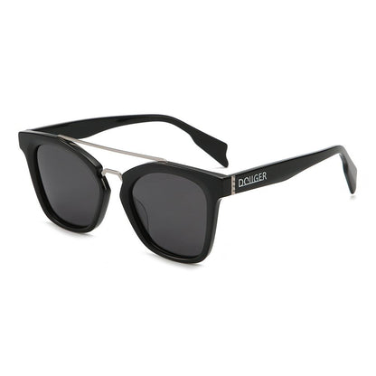 Dollger Trendy Square Polarized Vintage Sunglasses