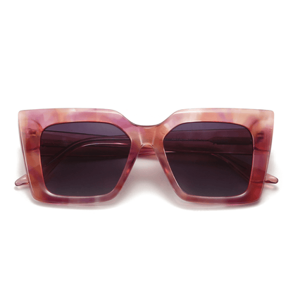Dollger Elegant Classic Oversized Square Cat Eye Sunglasses