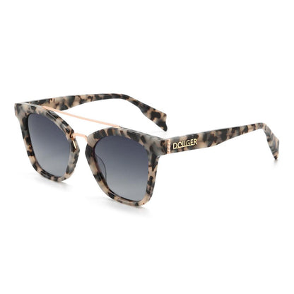 Dollger Trendy Square Polarized Vintage Sunglasses