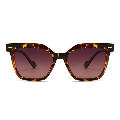 Dollger Wide Thick Square Tinted Sunglasses