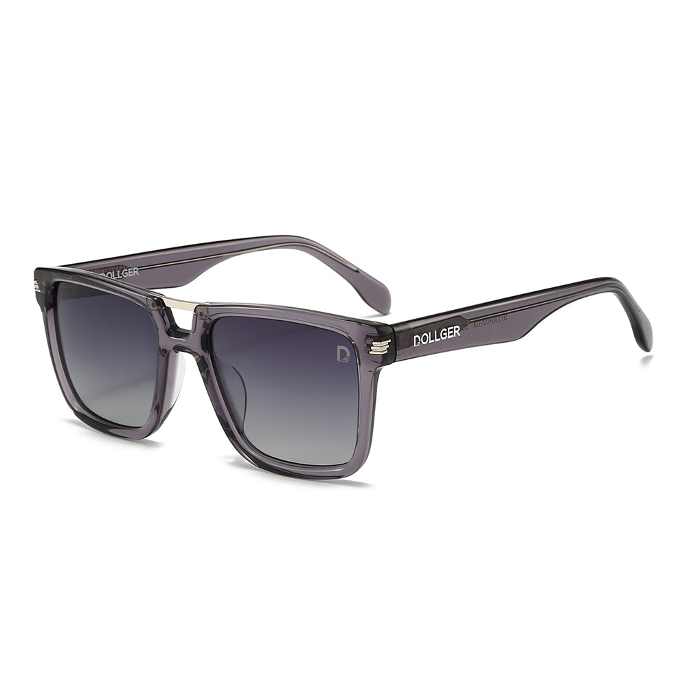 Dollger Square Aviator Tinted Sunglasses