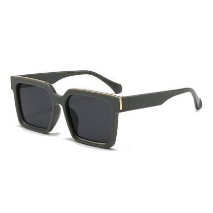 Dollger Oversized Acetate Square Tinted Sunglasses