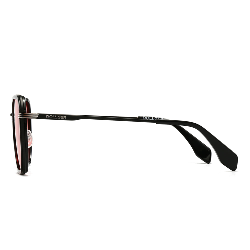 Dollger Retro Polygon Trendy Square Polarized Sunglasses