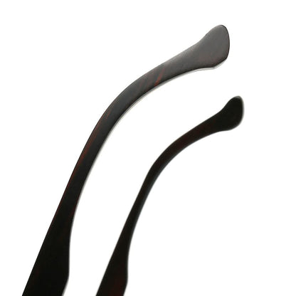Dollger Square Wooden Temples Retro Sunglasses