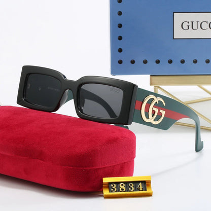 New Cat-Eye  Square Frame Sunglasses 3834