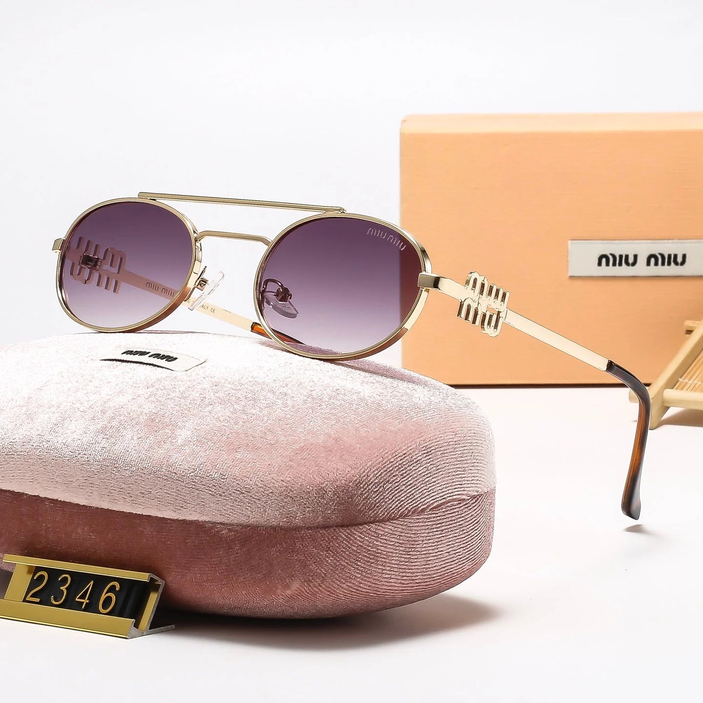 Fashion hot 6 color sunglasses 2346